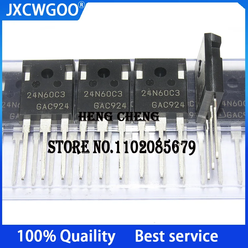 

10PCS 100%New Original SPW24N60C3 24N60C3 TO-247 N-channel withstand voltage: 650V Current: 24A field-effect transistor