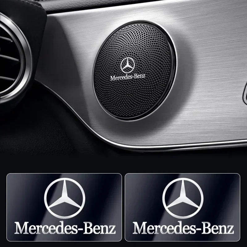 2025 For Benz AMG 1pcs Metal Car Emblem Sticker For Mercedes Benz W117 W176 W177 W205 204 W213 W253 W156 W218 W166 CLA GLC CLE A