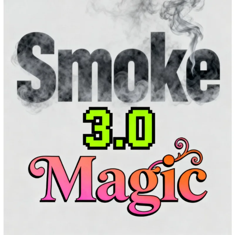 Rechargeable Smoke 3.0 Magic Pen - Smoke Effect Writing Illusion for Street & Stage Magic Professional Magician Tricks Props
