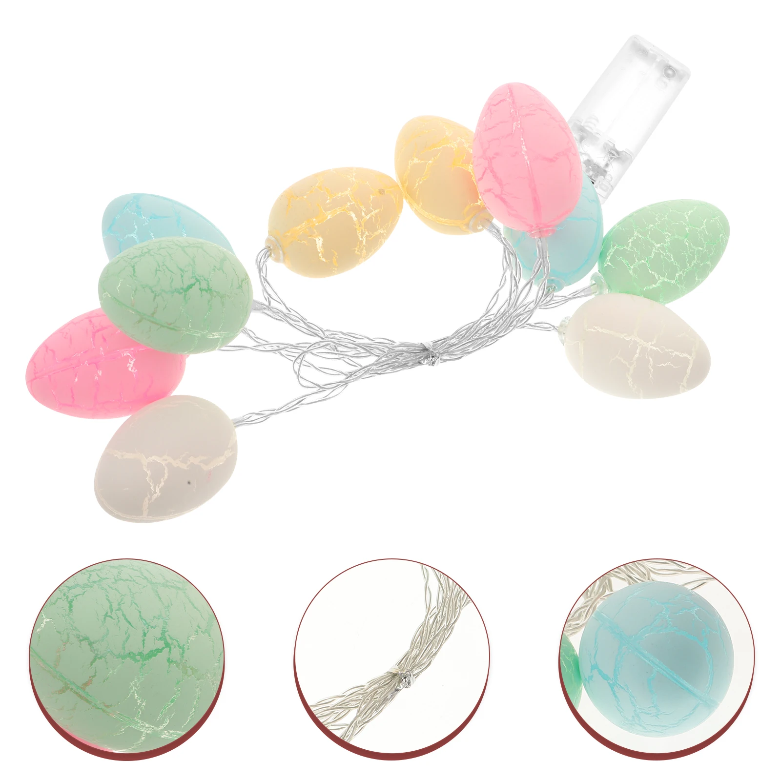 

Crackle String 3 AA Batteries LED Lamp String Colorful Plastic Balls Halloween Party Decoration Party Decoration DIY