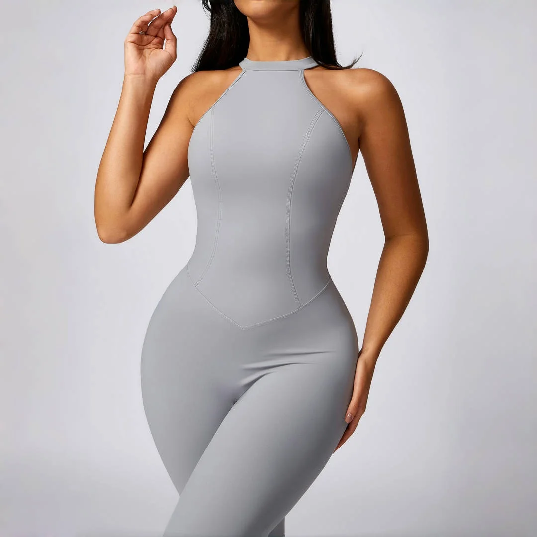 

Yoga Bodysuit Peach Hip Backless Women One-piece Outdoor Running Tight-fitting Jumpsuits Sports Quick-drying Fitness Yoga Suits