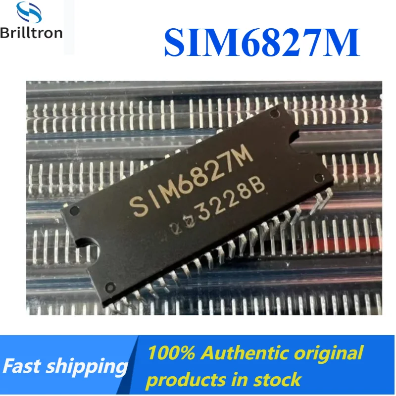 2-10PCS New SIM6827M DIP40 Genuine Motor Driver Module Chip Brand New Original Stock Available, Fast Shipping.