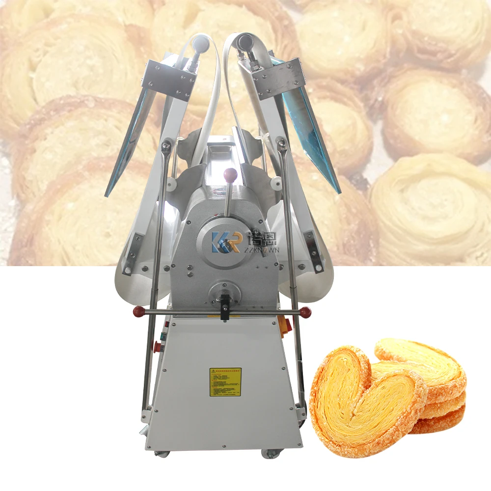 Electric Bread Biscuit Puff Pastry Dough Sheeter Machine Shaping Equipment Cookies Desserts Egg Tart Shortening Machine