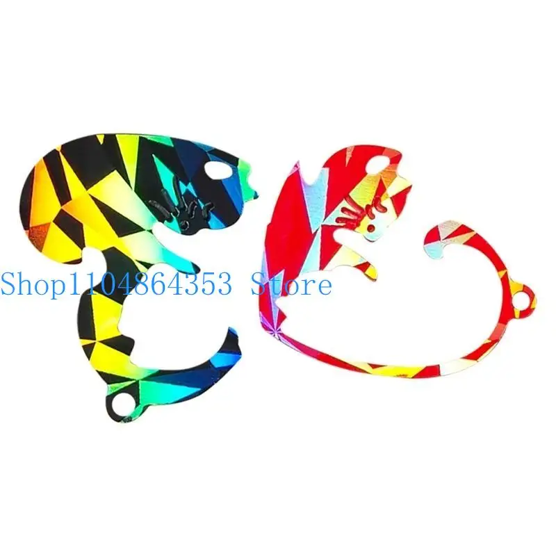652F Pendant Resin Mold with Hole DIYs Keychain Earring Necklace Molds