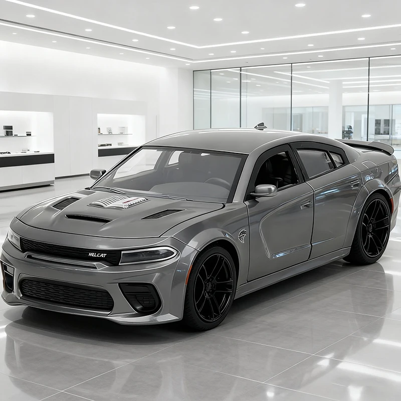 JADA 1:24 CHARGER SRT HELLCAT 2021 Legierung Auto Druckguss & Spielzeug Fahrzeuge Auto Modell Miniatur Maßstab Modell Auto Spielzeug Für Kinder