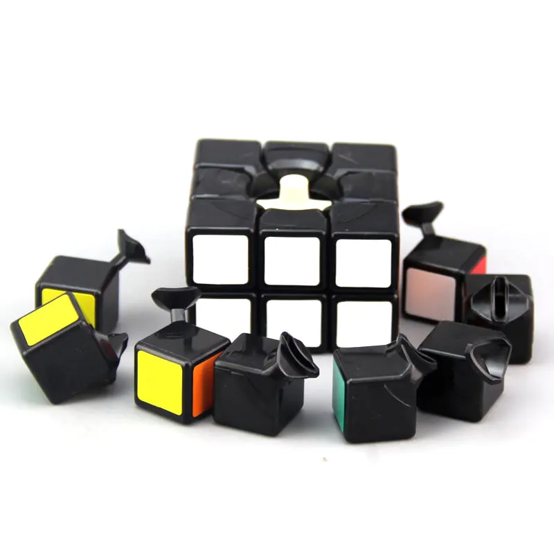 Shengshou風3 × 3 × 3マジックキューブ3 × 3立方プロネオスピードキューブパズル抗ストレスのおもちゃ