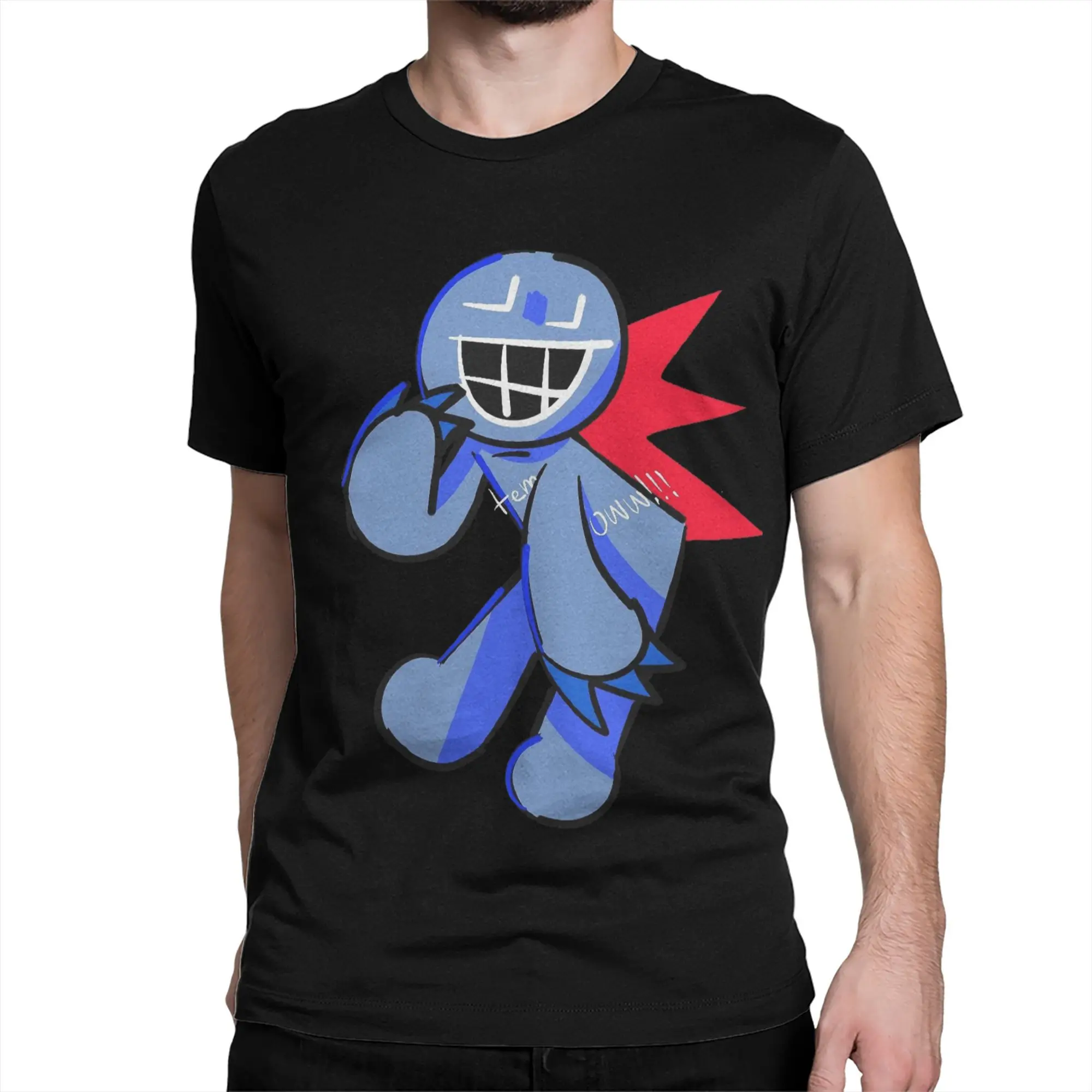 تي شيرت Blud Forsaken للرجال والنساء 100% قطن تي شيرت غير رسمي برقبة دائرية تي شيرت بأكمام قصيرة ملابس مقاس كبير