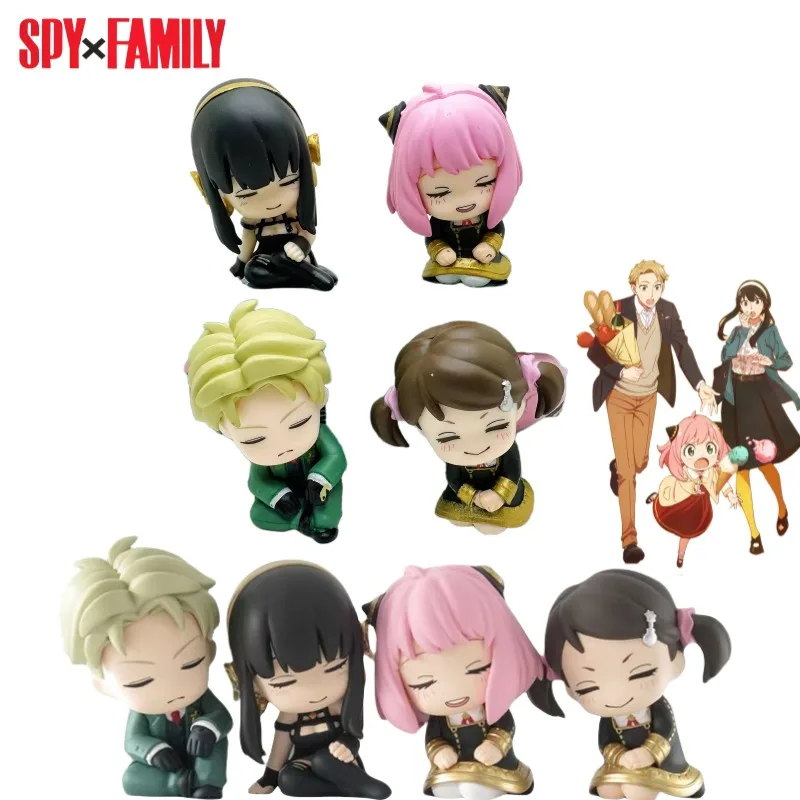 

New SPY×FAMILY Anya Yor Forger Twilight Anime Two-Dimensional Figure Creative Kawaii Model Tabletop Decoration Ornament Gift