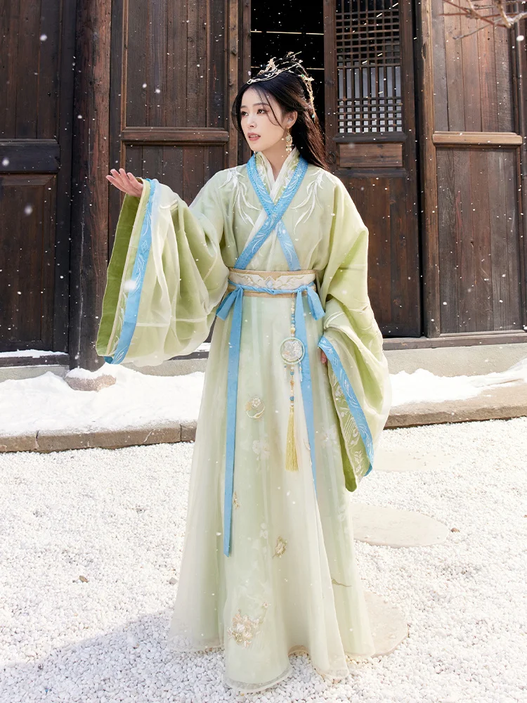 Hot TV Drama Till The End Of The Moon Ye Xiwu Li Susu Hanfu Dress Changyue Jinming Cosplay Dress Li Susu Ru Dress