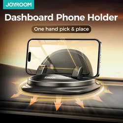 Joyroom Reusable Silicone Dashboard Car Phone Holder Universal Upgraded Phone Mount For Car Dash Anti-Slip Pad Mat Phone Holder