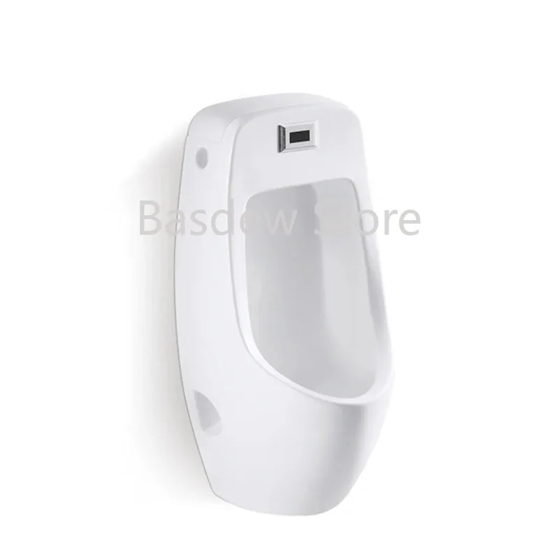 

Men's bathroom, ceramic urinal, sanitary ware, wall-mounted automatic urinal, flush sensor