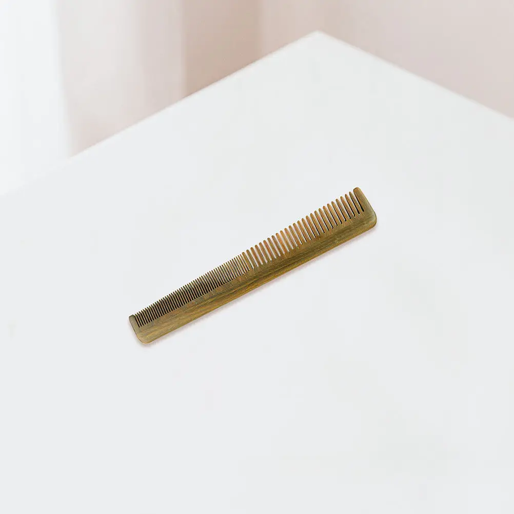 

Natural Wooden Hair Comb Ergonomic Smooth Teeth Scalp Massage Detangling No Breakage Portable Travel Wood Comb Anti Static