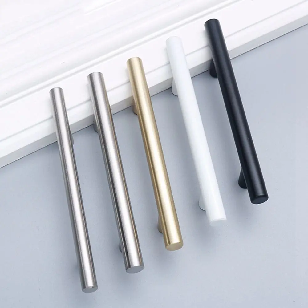 1Pcs Golden Luxury Simple Single Hole Modern Cabinet Handle Furniture Hardware Door Knobs Drawer Handle