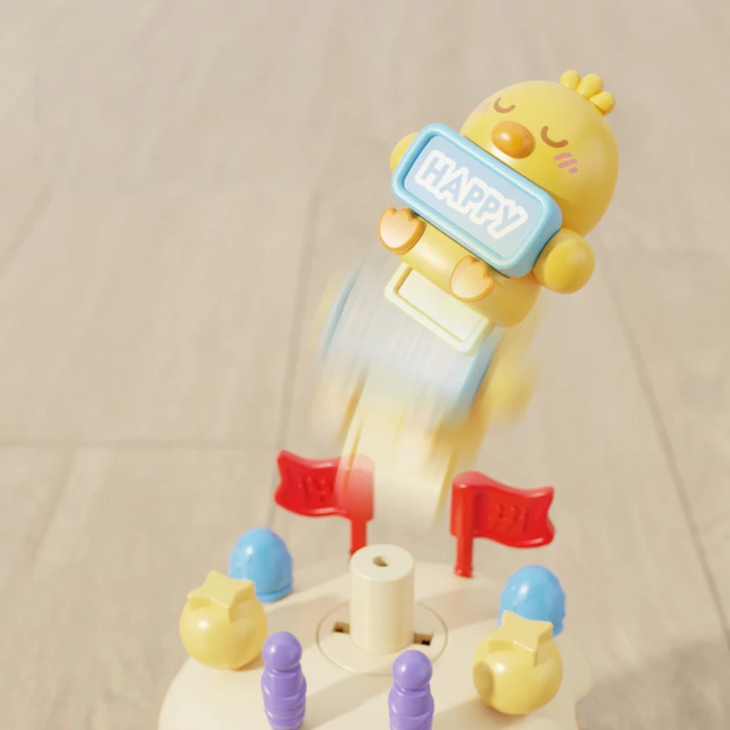 Novelty Cartoon Rabbit Bouncing Cake Toys Children Funny Creative Prank Birthday Cake Simulation Play House Toys Holiday Gift