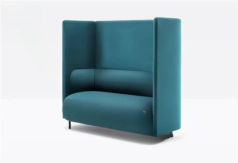 

High back privacy sofa reception negotiation hotel cafe super high leisure sofa