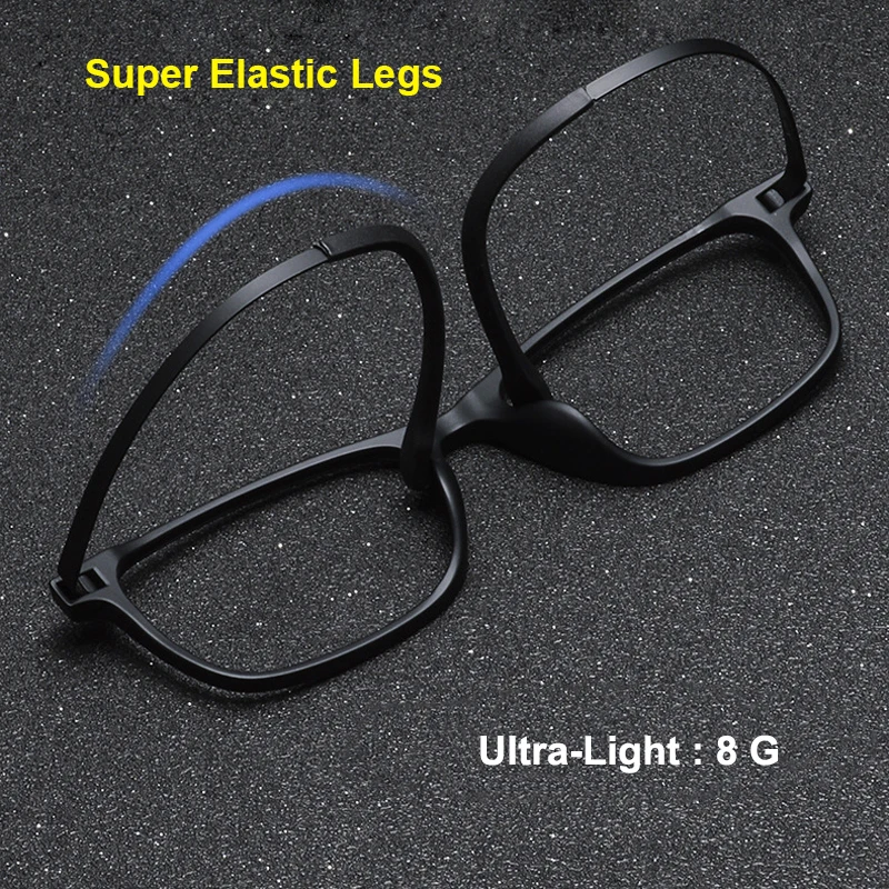 Ultralight Titanium & TR90 Glasses Frame Men Women Myopia Hyperopia Optical Eyeglasses Rectangle Prescription Eyewear DD1630 image 3