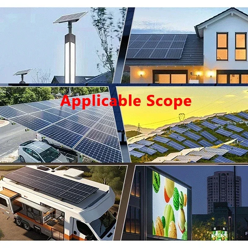 10A/20A/30A/40A/50A/60A MPPT Solar Charge Controller With WiFi 12V/24V Auto Solar Panel Charge Regulator Max PV Input 100VOC