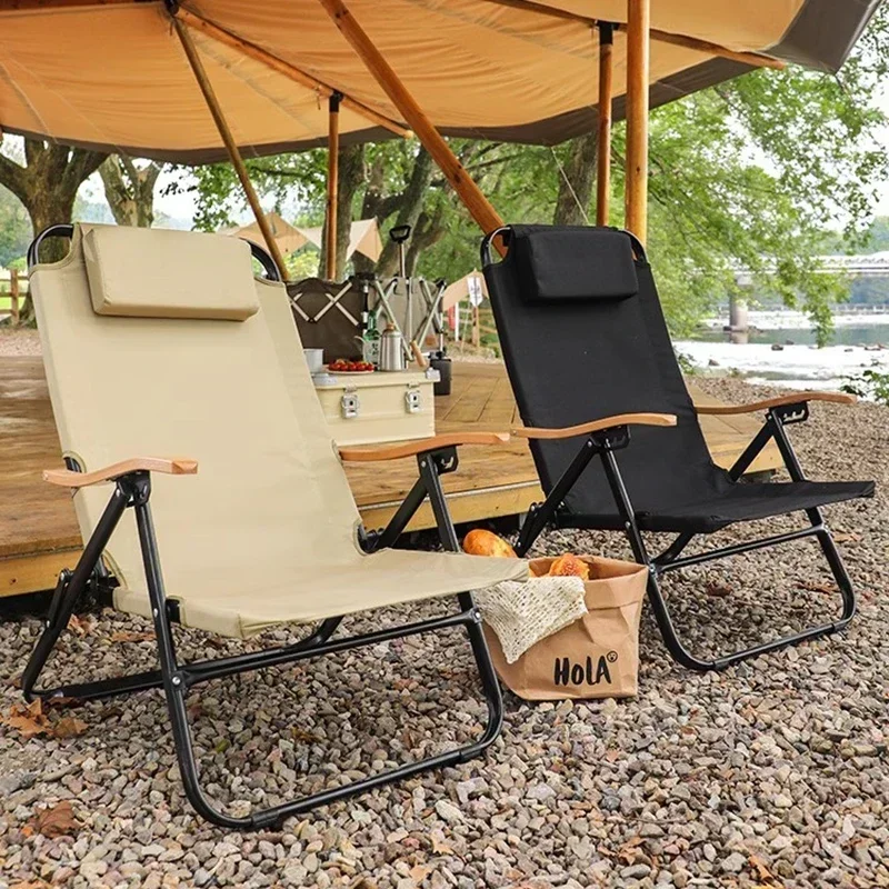 Reis Picknick Reisstoel Strandvissen Buiten Kamperen Strandstoelen Ligstoel Vouw Silla De Playa Tuinmeubilair