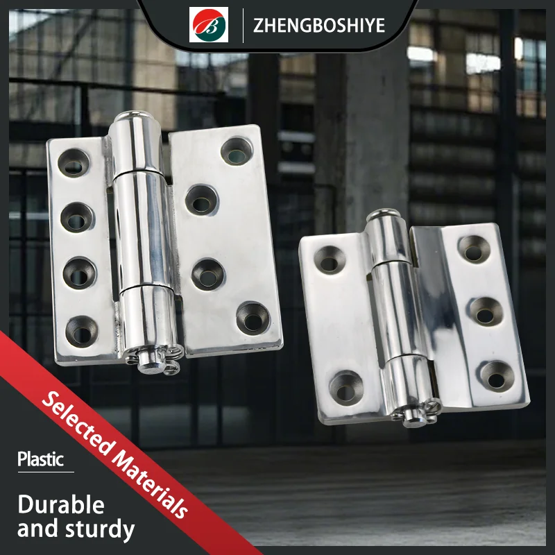 Stainless Steel Thick Door Hinges Industrial Electrical Automation Equipment Heavy-Duty And High Load-Bearing Hinges