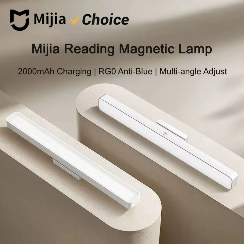 

Mijia Reading Magnetic Lamp Wireless 2000mAh Rechargeable LED Light RG0 Anti-Blue Table Lamp Cabinet Night Light