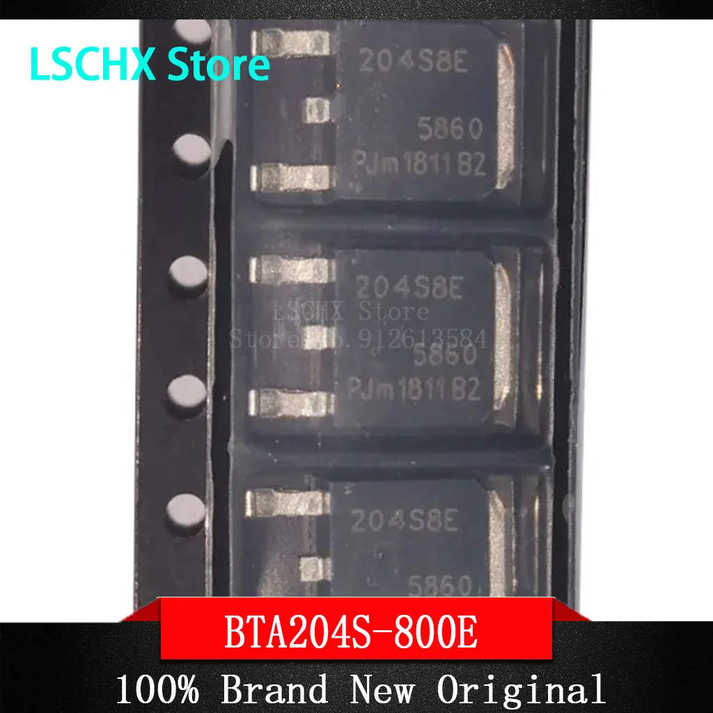 Chipset BTA204S-800E 204S8E TO-100%, 10 unidades, 252 nuevo, BTA204S-800