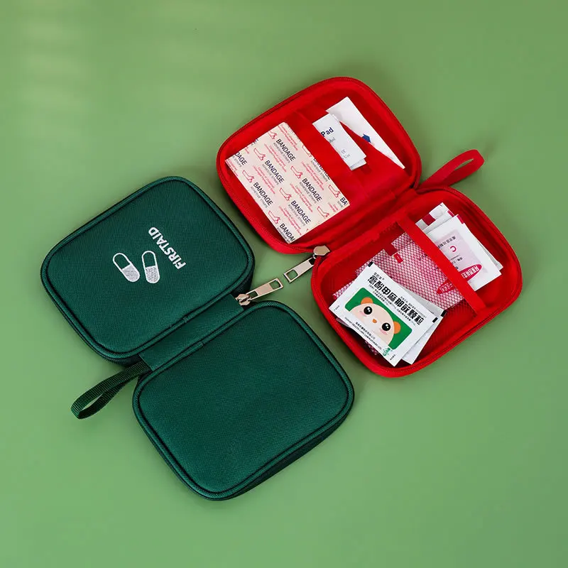 Imagem -03 - Caixa Pequena Portátil de Remédios Mini Carry-on Seleção Medicina Emergência Mala Médica Prevenção Epidêmica Viagem