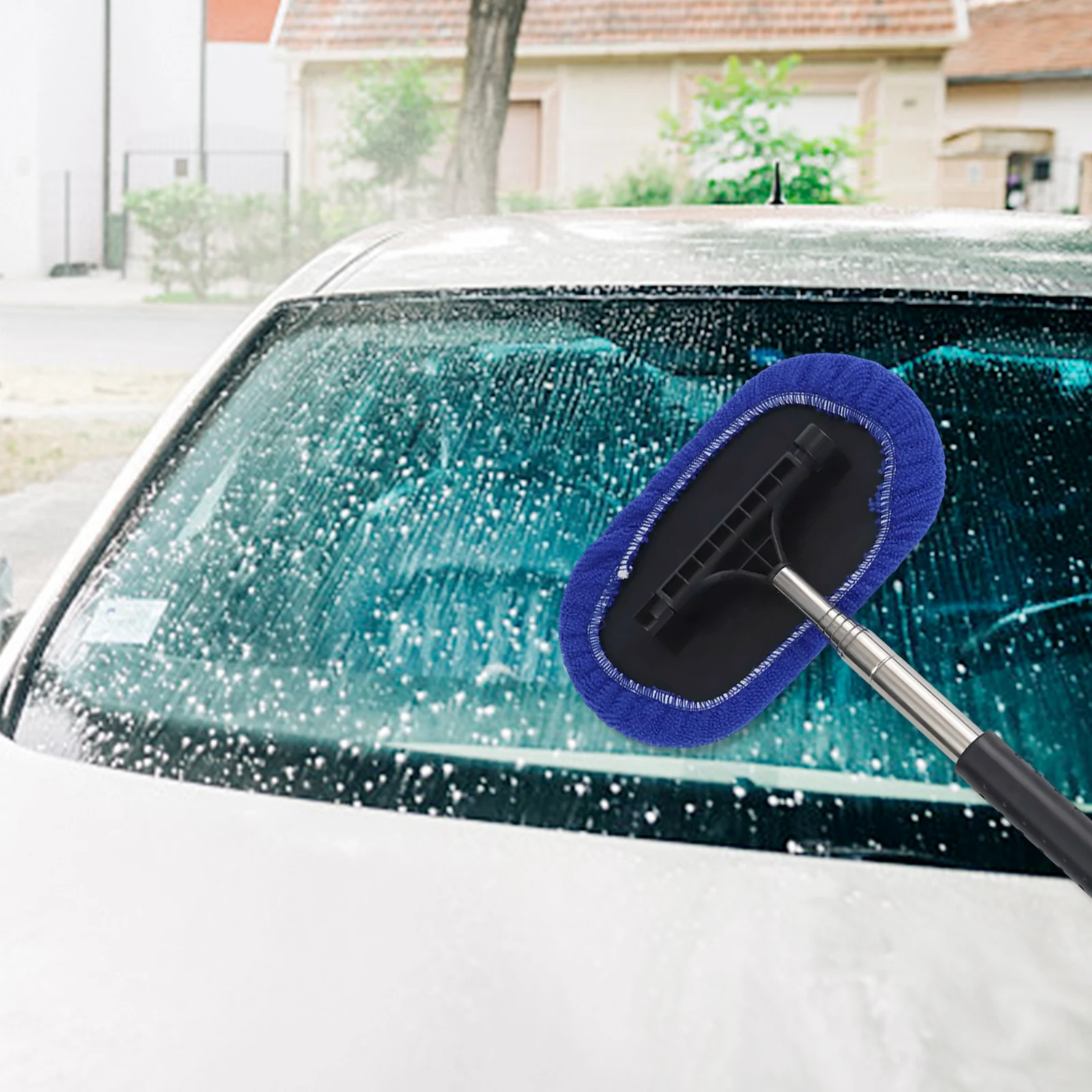 

Эргономичный дизайн, инструмент для чистки автомобиля, внутренняя и внешняя пыль, очиститель лобового стекла 3 в 1, универсальный для транспортных средств