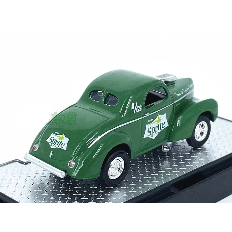 

Масштабная модель автомобиля M2 1:64, купе Gasser 1941 года, из сплава, статическая, для коллекции, декоративная, праздничный подарок, игрушка, сувенир