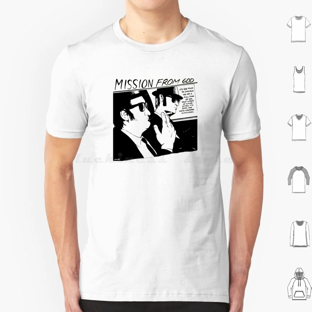 Camiseta The Blues Brothers, talla grande, 100% algodón, Blues Brothers, película Blues, música, Brothers, John Belushi, Blue, The Blues Brothers