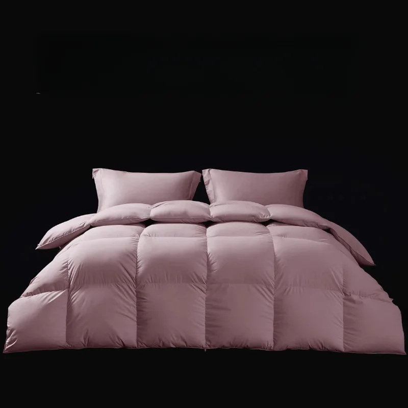 

Luxurious Fluffy White Duck Feather Down Comforter Ultra Soft All Seasons Hotel Collection Duvet Feather Down Duvet