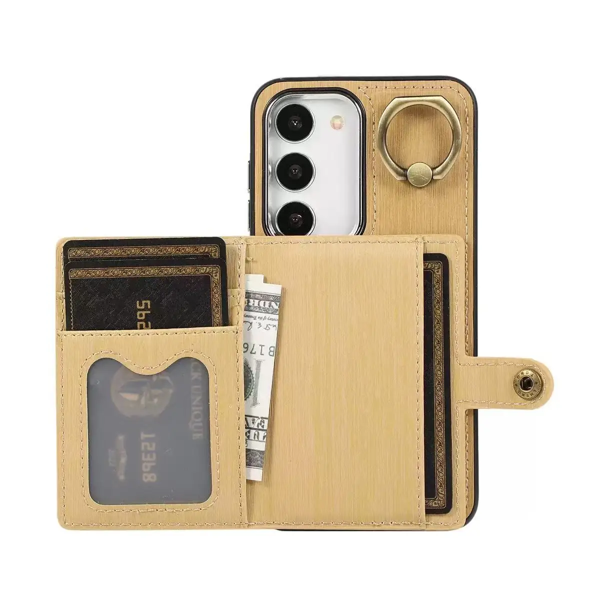 360 ° حافظة هاتف بحامل حلقي دوار مناسبة لهاتف سامسونج جالاكسي S24 S23 S22 Ultra Plus A14 A33 A34 A53 A54 A24 A25، محمولة للسفر، حافظة هاتف حامل البطاقات خصيصًا لمستخدمي سامسونج، هدية عائلية الهالوين، هدية عيد الميلاد، خيارًا للأزياء، عشاق التكنولوجيا