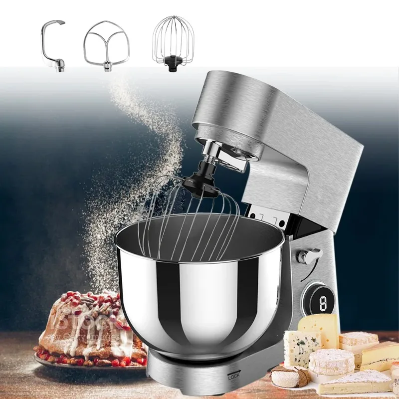 سعر منخفض سعة كبيرة 8L-15L آلة الشيف المنزلية والتجارية ذات الأغراض المزدوجة خلاط متعدد الوظائف