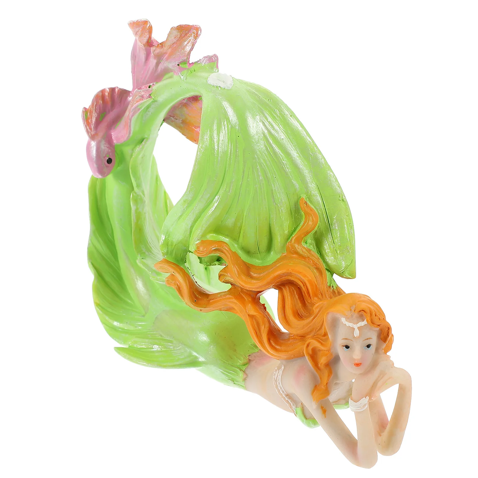 

Nature-inspired Decor Fish Tank Mermaid Statues Mermaids Mermaid-themed Sculpture