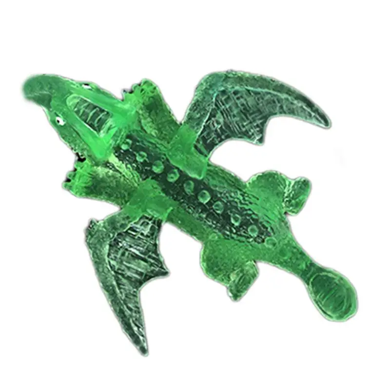 Rubber Slingshot Finger Toys Fun Launchable Slingshot Fly Dragon Soft TPR Animal Launching Toy Model Novelty Ejection Toy Travel