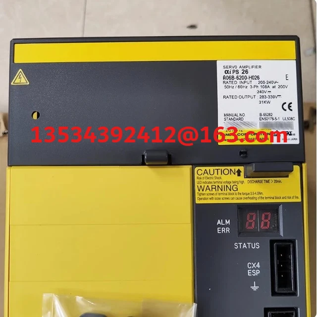 

Для сервопривода Fanuc A06B-6200-H026 A06B-6200-H026 б/у