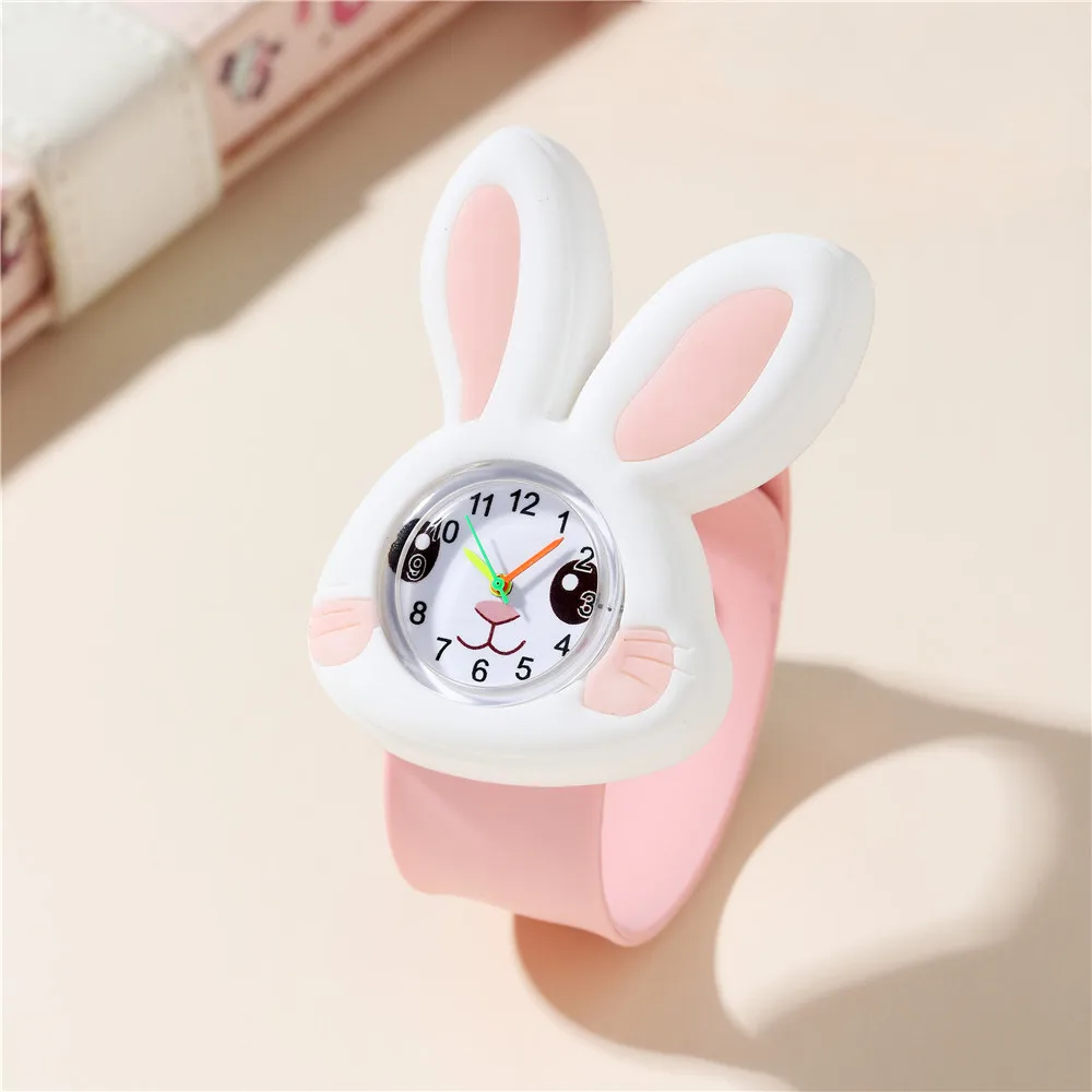 Cute Sweet Rabbit Pattern Children's Boys Girls Quartz cartoon Watch