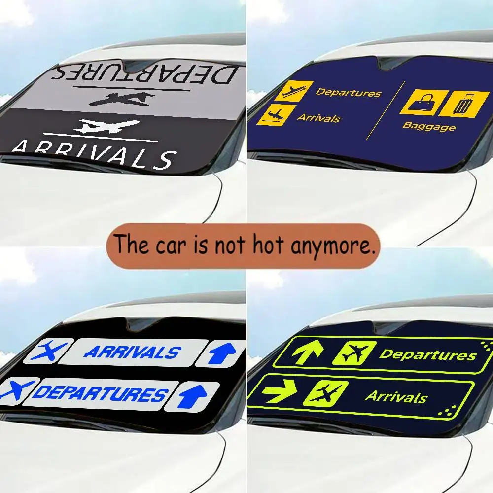

Aviation Theme Car SunShade Cartoon Window For Children Adults Adsorption SunShade Cover