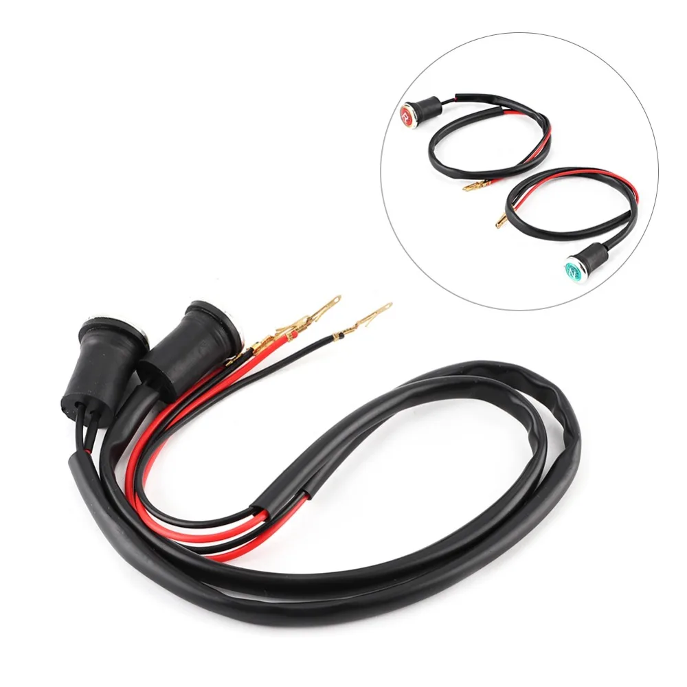 Durable 12V DC Gear Position Indicator Light Red Green Color Reverse Indicator Light Neutral Indicator Light For Quads