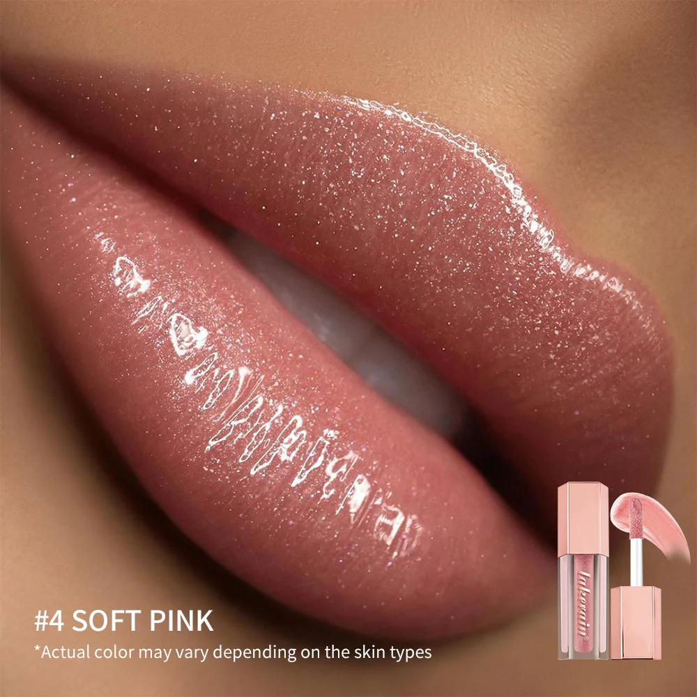 8 Shades Lip Cosmetics Heat Color Drip Lip Cream Liquid Lipstick Moisturizing Plumper Long Lasting Lip Gloss