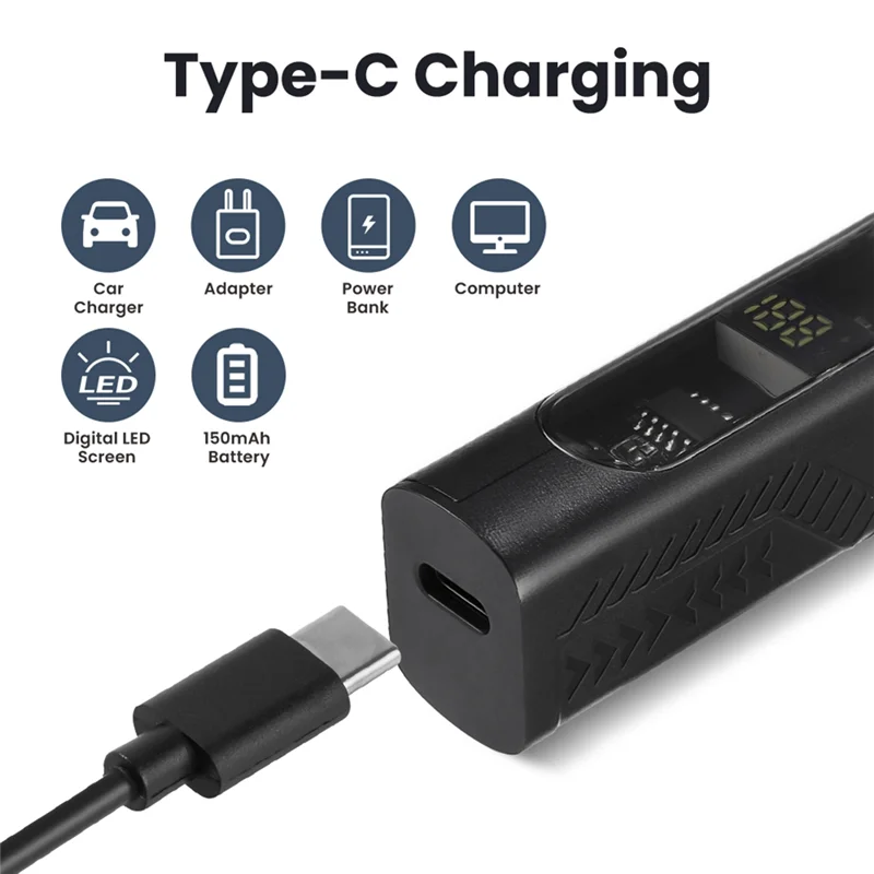 【HOT-SALE】 ماكينة حلاقة كهربائية لقص شعر الأنف، ماكينة تشذيب شعر الأنف الصغيرة للرجال والنساء، ماكينة تشذيب الحواجب والرقبة، ماكينة حلاقة للرجال، ماكينة تشذيب نظيفة #5