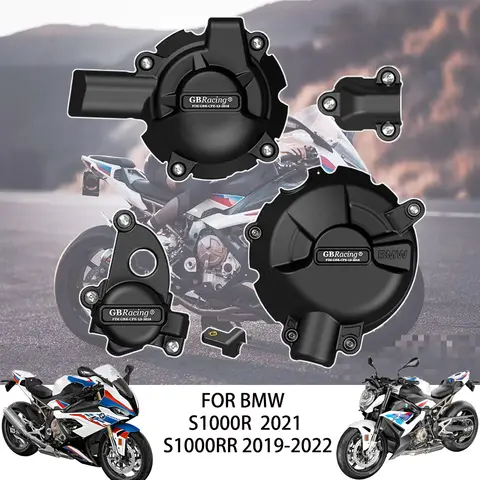 S1000RR 2023 오토바이 엔진 커버 보호 케이스 GB 레이싱 BMW S1000 RR 2019-2023 S1000R 2021 엔진 커버 프로텍터