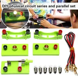 DIY Science Toys School Electric Circuit Montessori Learning Experiment Set