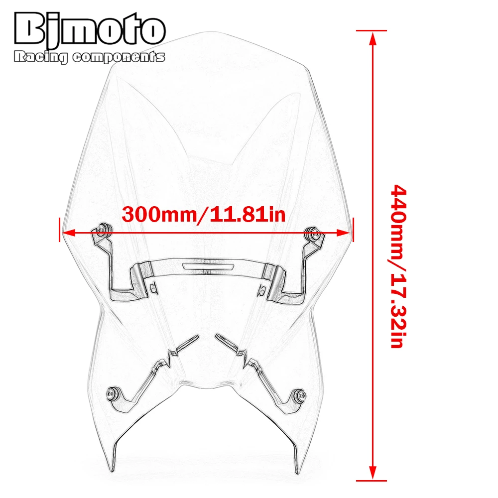 Windshield Windscreen For Suzuki GSX-S1000 GSXS1000 GSXS GSX-S 1000 2021 2022 Wind Deflector Shield Screen