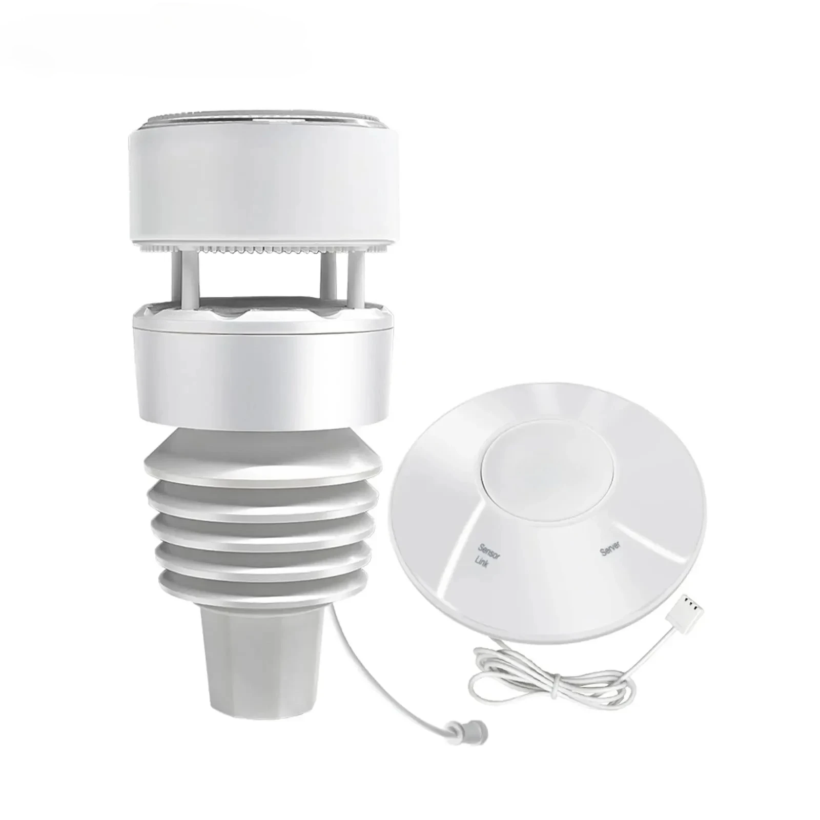 Applicable to Misol GW2001 Wittboy Weather Station, Includes GW2000 Wi-Fi Gateway And WS90 7-in-1 Outdoor Solar Powered Weather