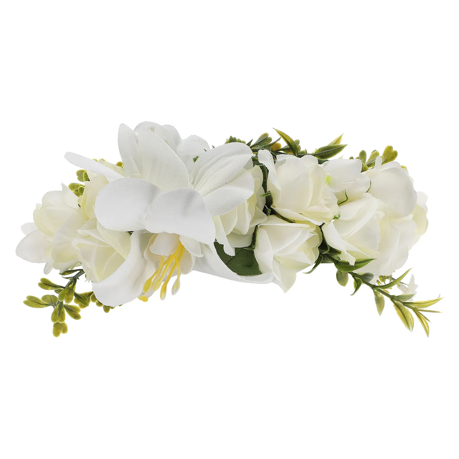 

Цветочная повязка на голову, свадебная цветочная корона-гирлянда, элегантный дизайн с подсолнухами для свадебной вечеринки, фотосессии беременных женщин