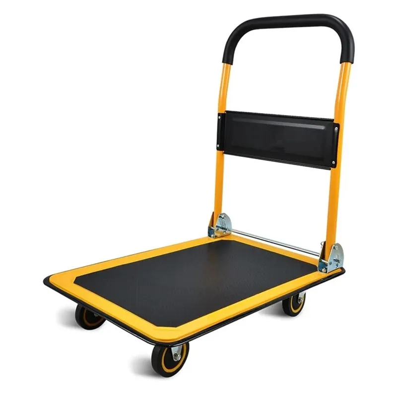 360 Degree Swivel Wheels And Foldable ,Portable Push Pull Cart Dolly,Moving Platform Hand Truck,Load 150KGS