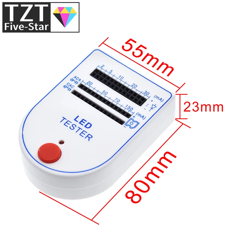 2~150mA Mini Handy LED Test Box Tester For Light-emitting Diode Lamp Bulb Battery Tester Handy Device LED Tester