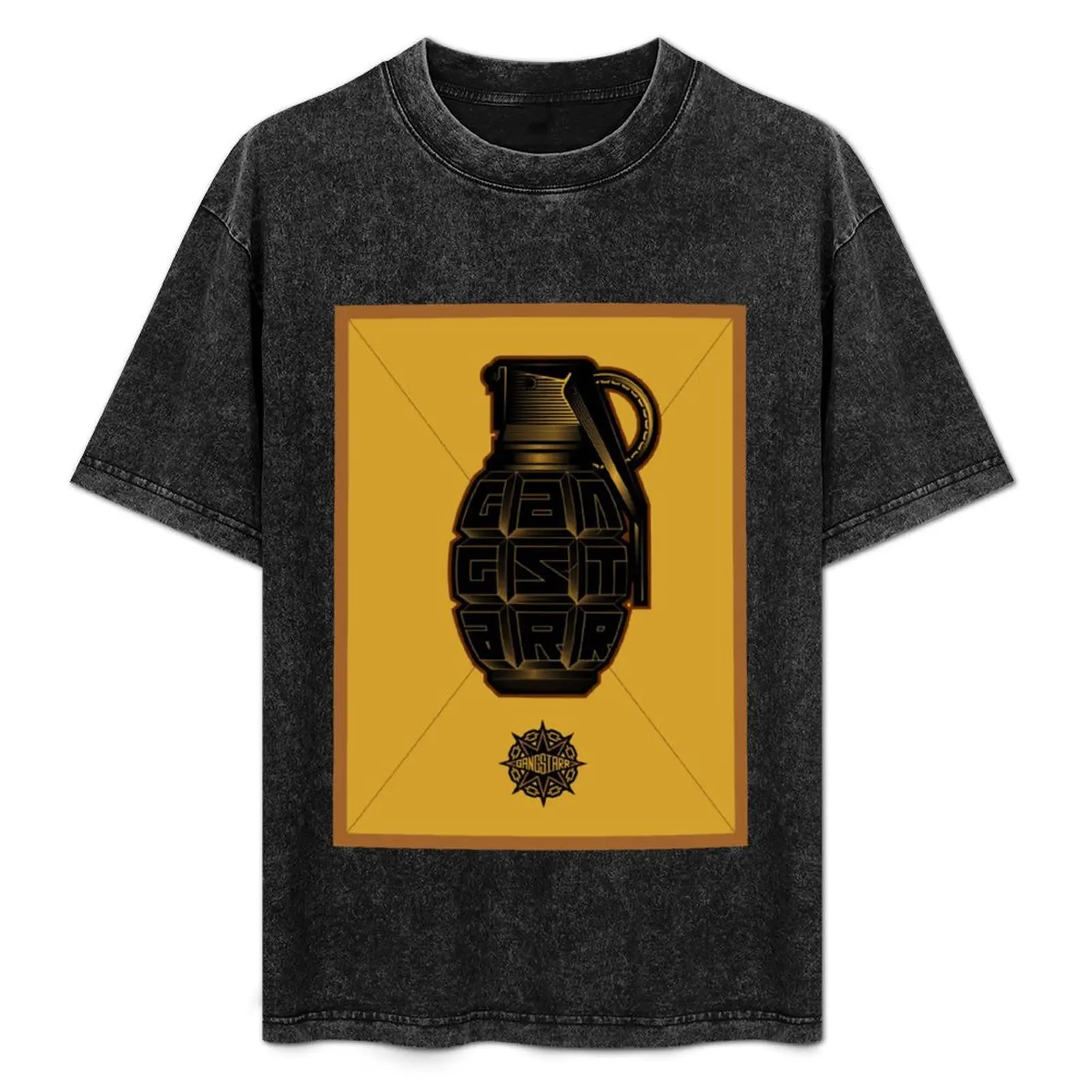 

Gang starr T-Shirt Basic Casual Short Sleeve Cotton Shirt