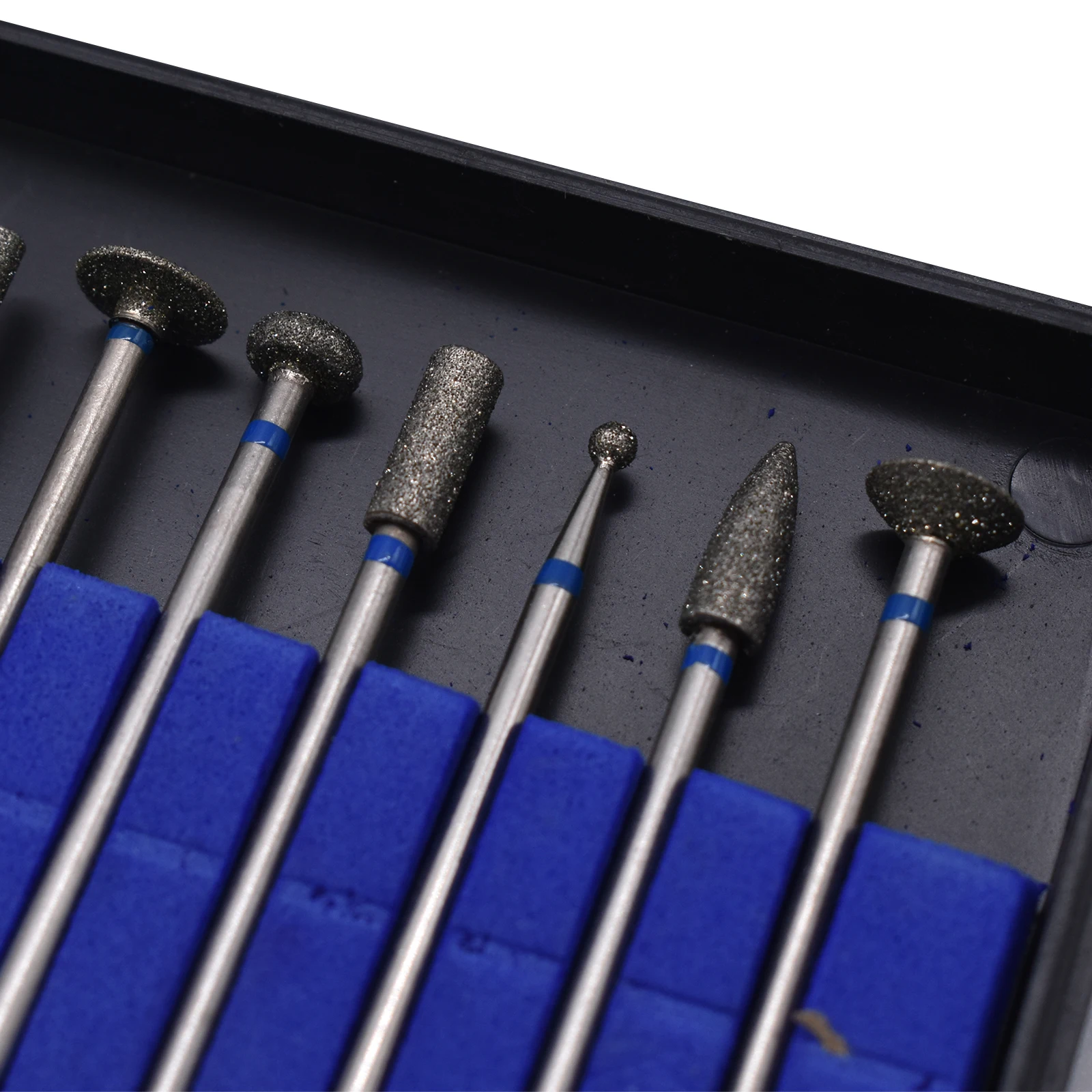 

10Pcs Russian Pre-Trim Nail Drill Bits Set Cuticle Milling Cutters for Manicure Nail Drill Accessory Salon Nail File Emery Bit