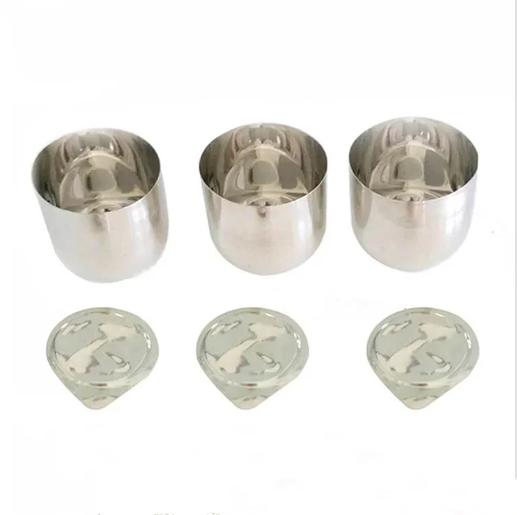 Various specifications of platinum crucibles, one-time molding, platinum crucible processing customization